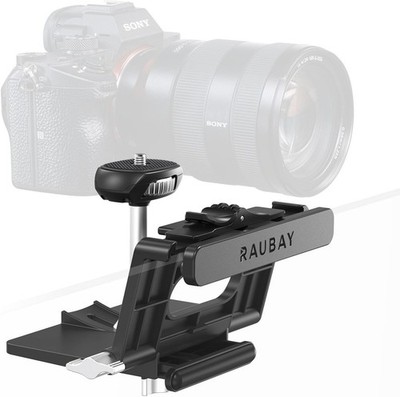 Monitor Camera Mount Stand, Hanging Webcam Clamp with 1/4'' Screw, MILC Monitor
