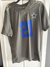 Dallas Cowboys | Boys XL #21 Ezekiel Elliott “Salute to Service” Jersey