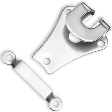 12 Set Heavy-Duty Pant Hook Eye Nickel Sewing Clothig Fixing