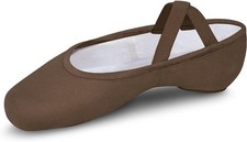 Bloch Dance Women's Performa Stretch Canvas Split Sole Ballet Cocoa