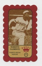 ROBERTO CLEMENTE #40 PUERTO RICAN HEROES DECKLE EDGE PIRATES BASEBALL CARD