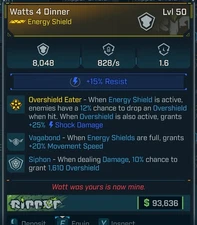 Borderlands 4 🎉 Watts 4 Dinner (Shock) ✨ [Vagabond/Siphon]