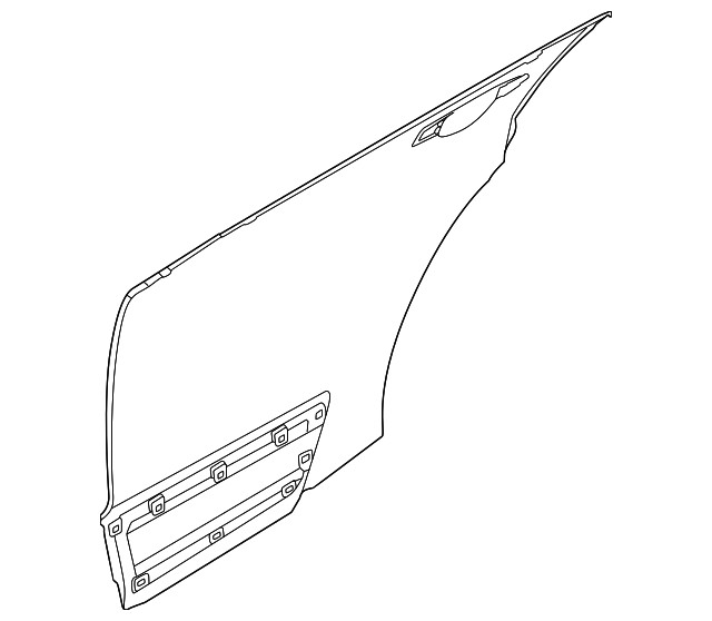Genuine Kia Outer Panel 77121-AT000