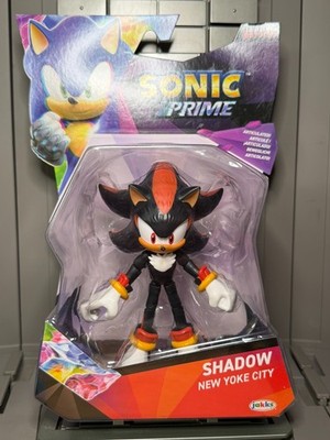 Sonic Prime Shadow The Hedgehog (New Yoke City) 5'' action figure JAKKS 2024 NEW