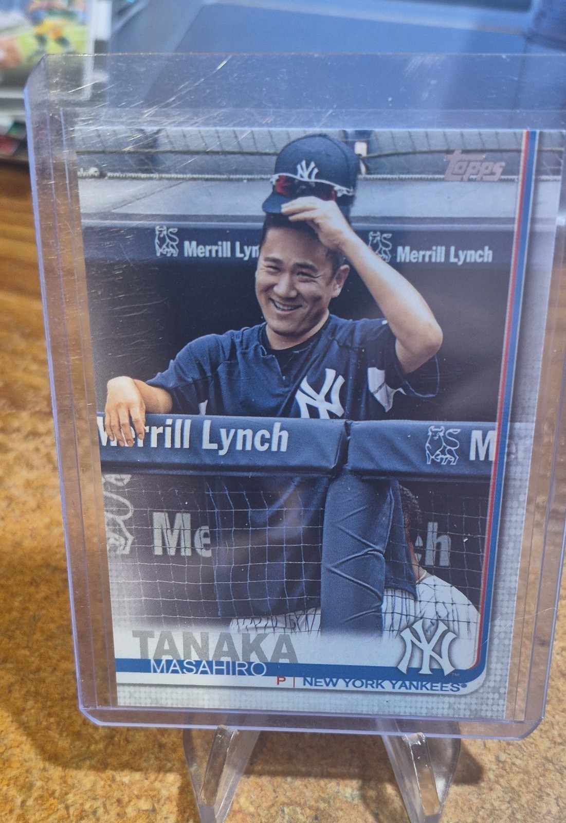 2019 Topps - Image Variation Masahiro Tanaka #396 In Dugout
