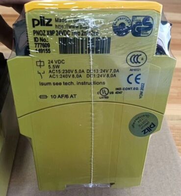 NEW PILZ 777609 PNOZ PNOZ X9P 24VDC SAFETY RELAY
