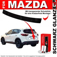 Lackschutzfolie Ladekantenschutz für Mazda CX-5 KE 2012-2017 Schwarz glanz