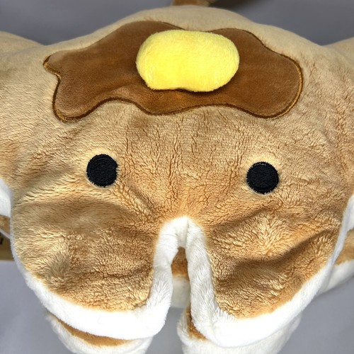 Stacks The Manta Ray Pancakes Plush 180 Tide 14" Stuffed Animal Food Theme Rare - Picture 3 of 9