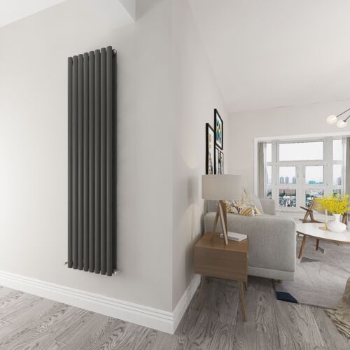 Designer Oval Column Flat Panel Radiator Horizontal Vertical Central Heating Rad - Picture 183 of 387