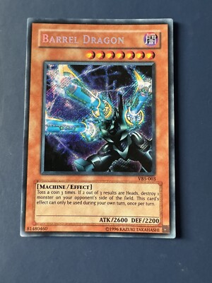 Barrel Dragon VB5-003 Secret Rare