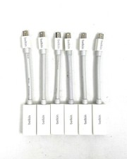  LOT of 6 Belkin Mini Display Port to USB-HDMI High Quality Open Box