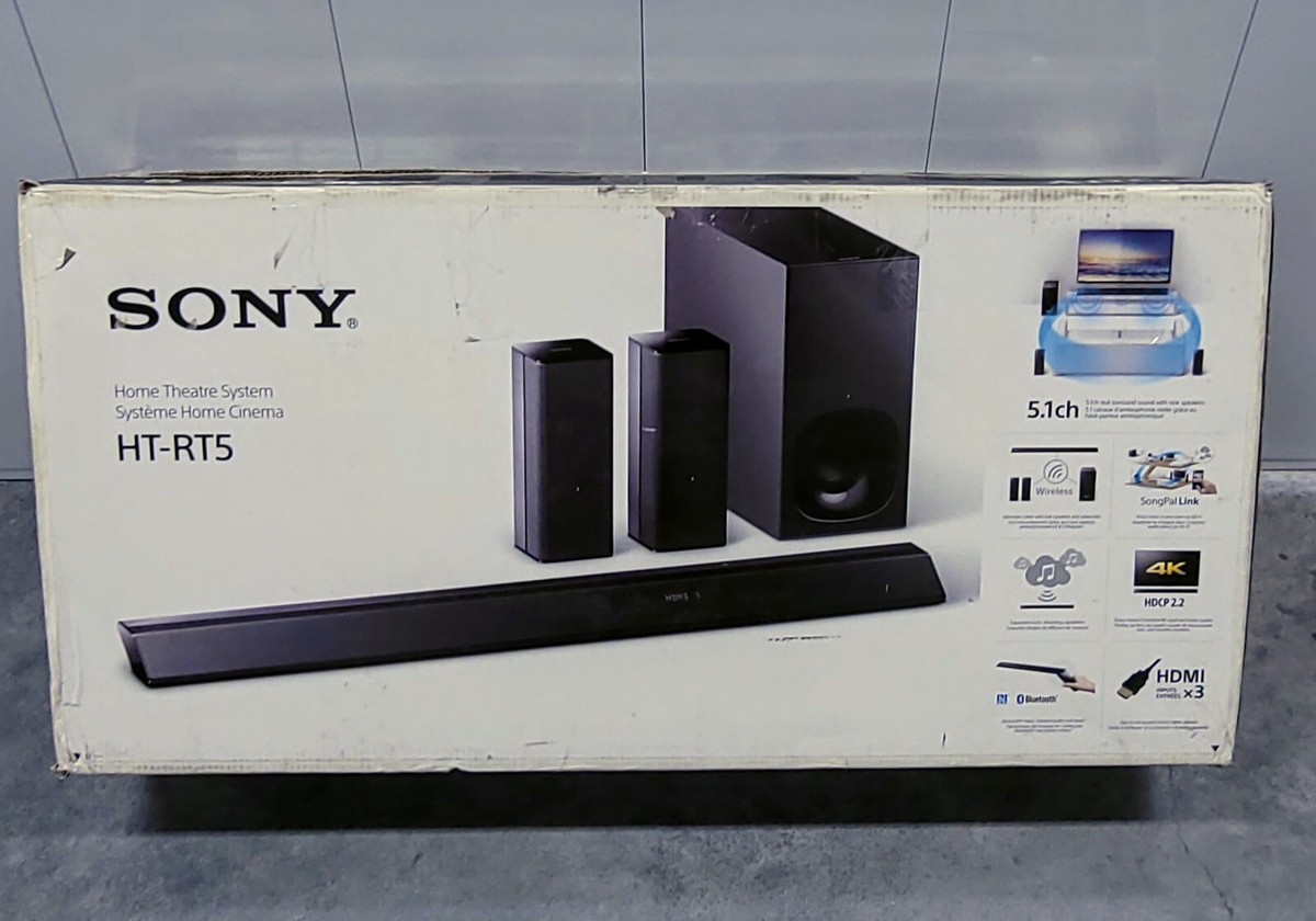 Sony HT-RT5 Soundbar Home Theater System + Wireless Rear Sony HT-RT5 Soundbar Home Theater System + Wireless Rear