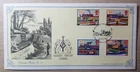 GB Limited Edition #372 of 500 FDC: Bradbury / Grand Union Canal Victorian Print