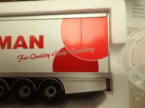 Corgi Ltd Edn CC12902 Scania Topline Fridge Trailer Tunderman Undisplayed - Picture 8 of 19