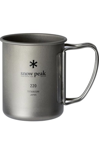 Snow Peak Titan Einzelbecher Ultraleicht Wandern Camp Japan 220,300,450ml - Bild 12 von 28