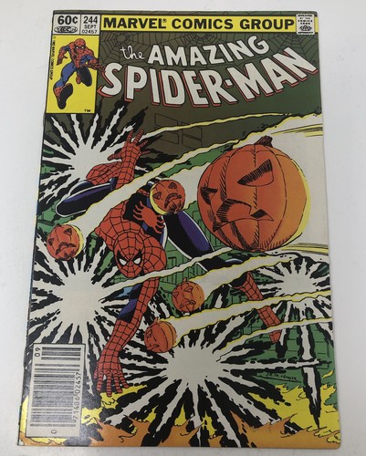 Amazing Spider-Man #244 newsstand