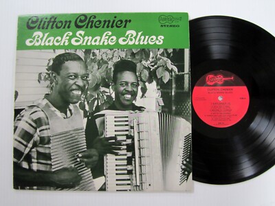 CLIFTON CHENIER Black Snake Blues LP Arhoolle MINT- blues    Dh 440