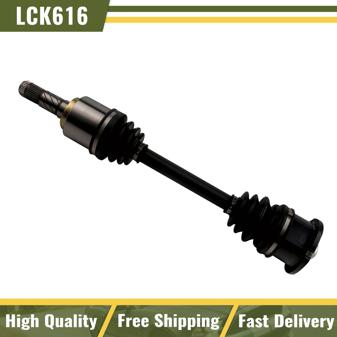 軸16 TrakMotive Rear Passenger Right CV Axle Shaft Assembly for