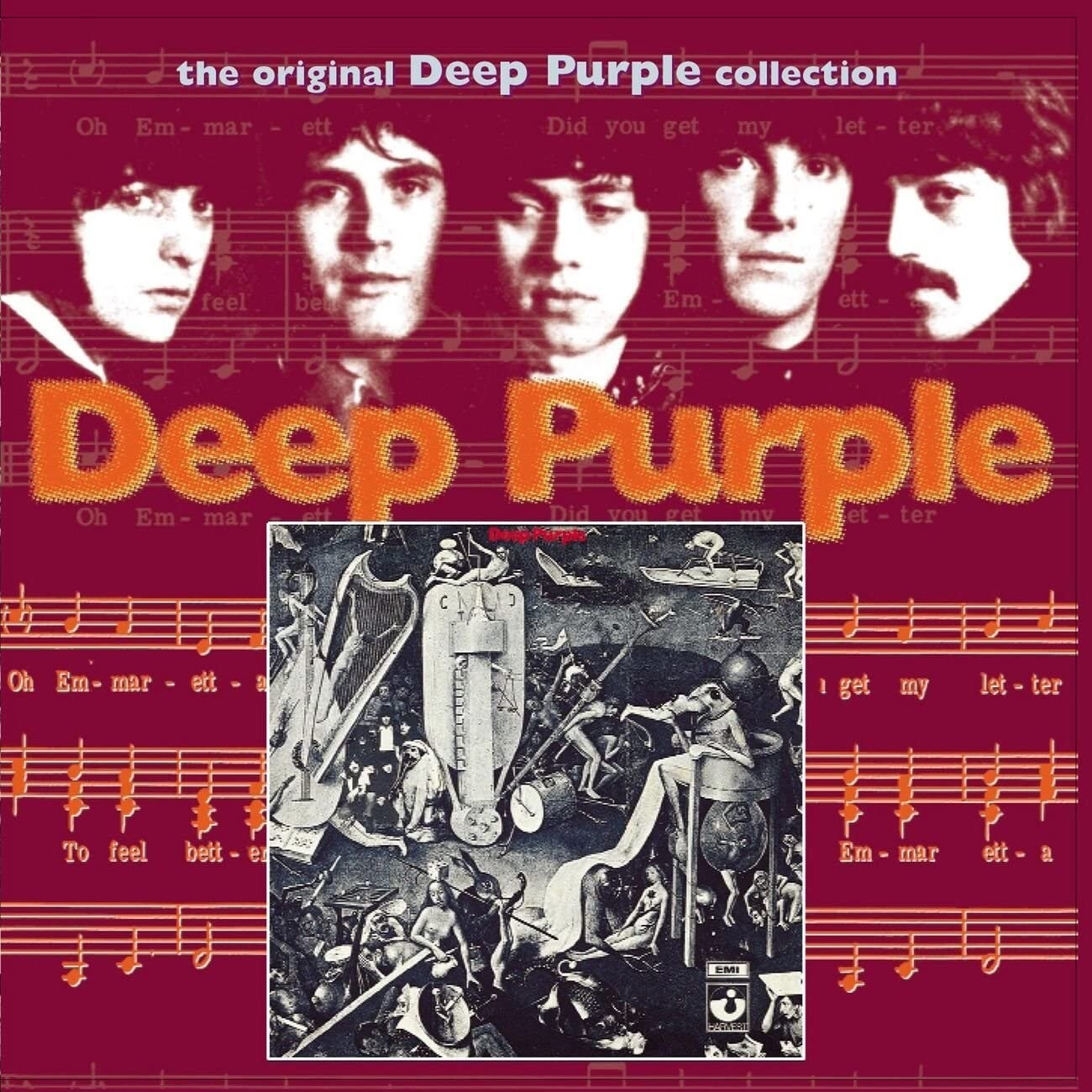 Deep Purple Self-Titled CD+Bonus Tracks NEW SEALED 2000 Remastered