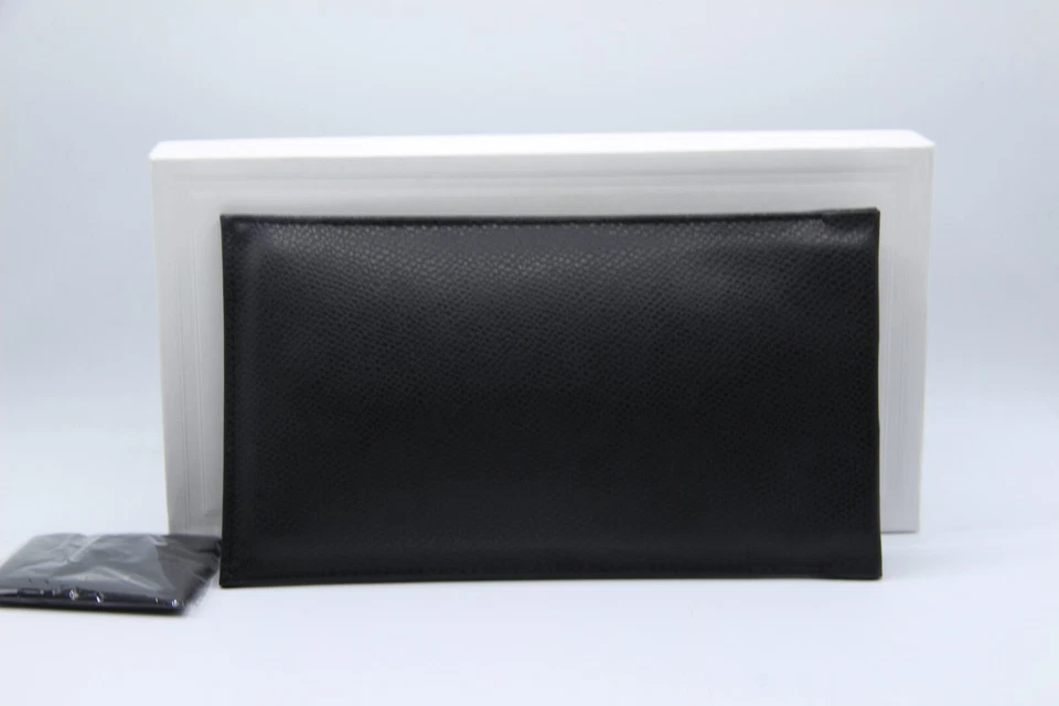 NUEVO CELINE BOLSA DE CUERO NEGRO CAJA DE TELA ESTUCHE AUTÉNTICO GAFAS Foto 4 de 4