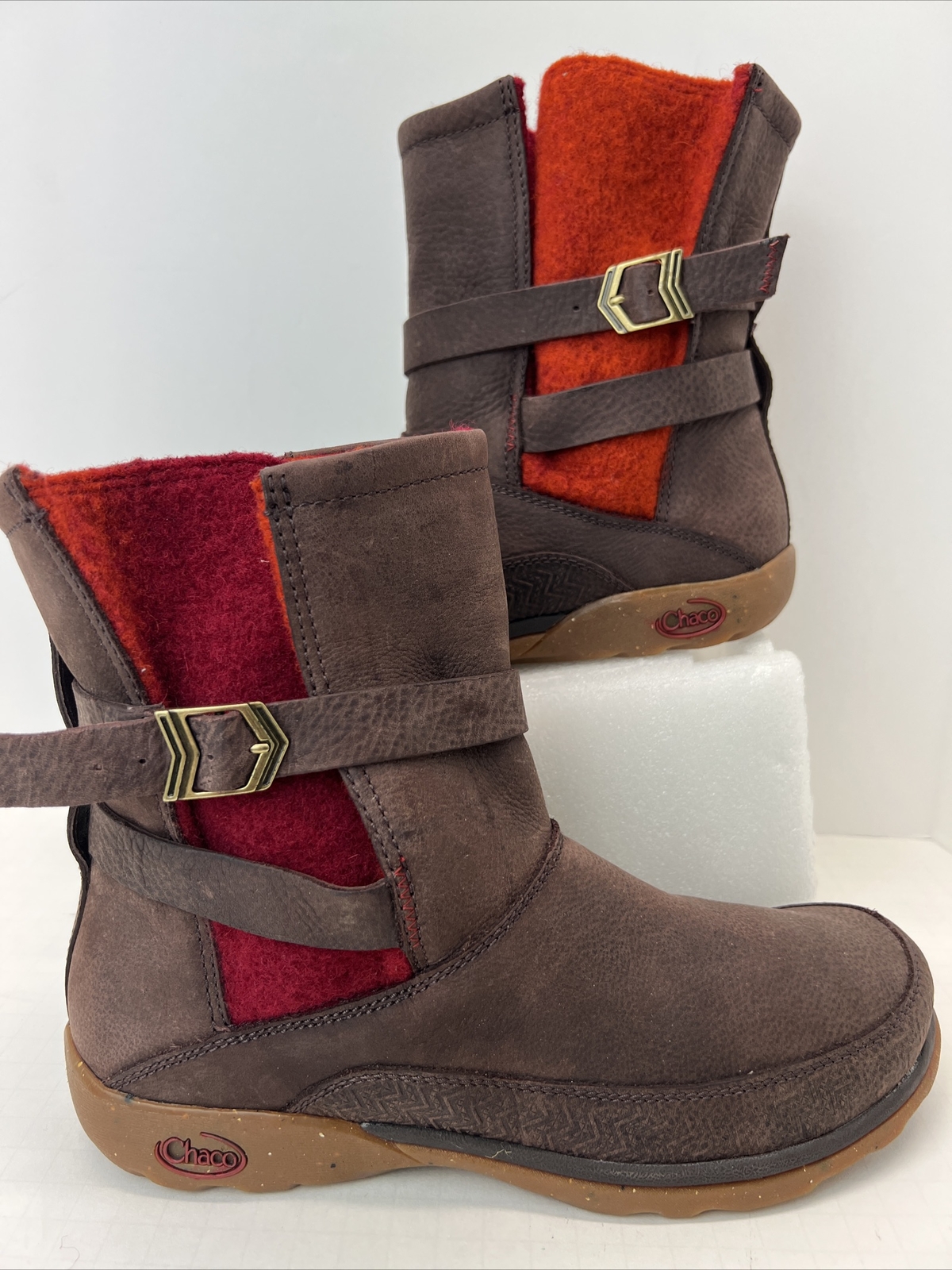 Chaco Women's Hopi Boots Brown Leather 