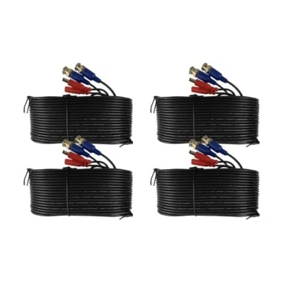 Lorex MCBL-60BNCU4K1PK6B 60ft 4K RG59 Power Cable for Analog Cameras