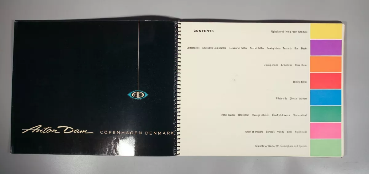 Scarce Anton Dam Modern Danish Furniture Hans Wegner Arne Vodder