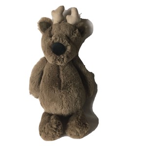 Jellycat London Medium Bashful Reindeer Stuffed Animal Plush Toy Brown | eBay