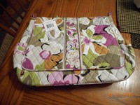 Vera Bradley Portobello Road Messenger Baby Bag 12484-131 Vera Bradley Portobello Road Messenger Baby Bag 12484-131