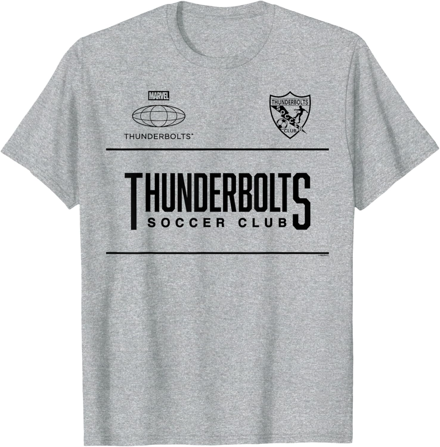 Thunderbolts Soccer Club Youth and Adult T-Shirt