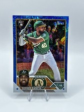 2023 topps update dermis garcia Blue Foil /999 #US11 Oakland Athletics RC