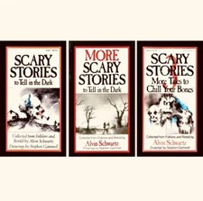 Scary Stories to Tell in the Dark  Book Set 1 2 3 By Alvin Schwartz