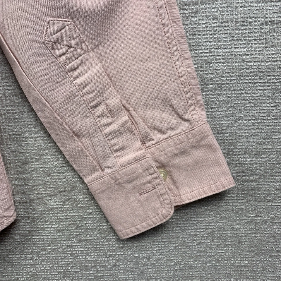 OLD NAVY Button Down Shirt Men's Size Extra Large Tall Dusty Rose Classic Preppy - Image 4 of 4