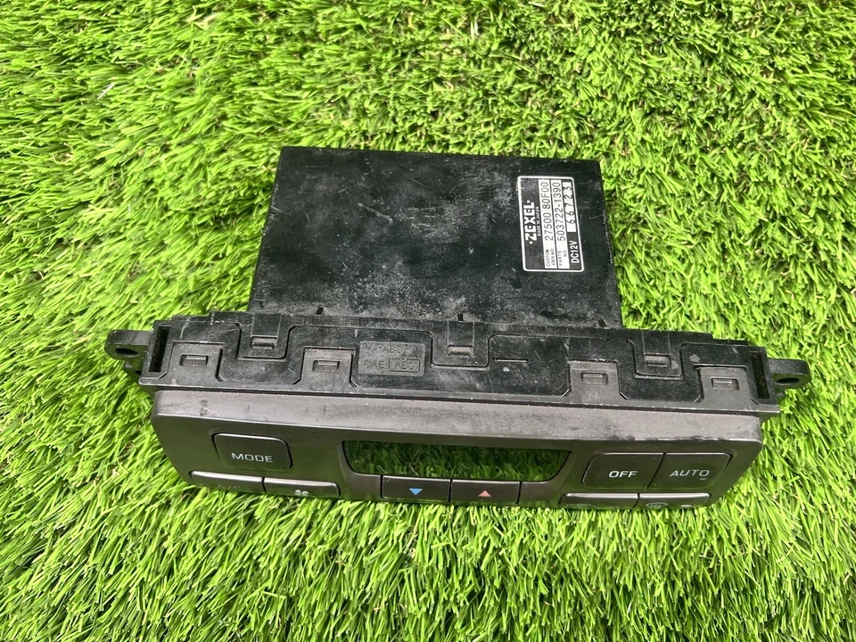 JDM Nissan 240sx Silvia S14 Digital Climate Control Heater A/C Control Untested - Image 4 of 4