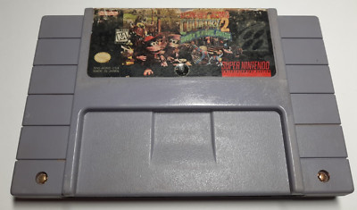 Donkey Kong Country 2: Diddy's Kong Quest (SNES) Authentic, Tested, Working!