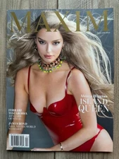 MAXIM Mar Apr 2024 Issue ISLAND QUEEN MAURA HIGGINS James Bond Around World 007