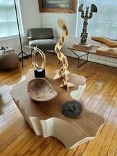 LAWRENCE KEARSON - Hand-Hewn Cherry Wood Bowl