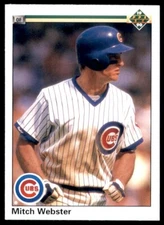 1990 Upper Deck #153 Mitch Webster