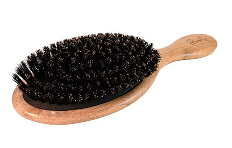 Flair Brush Pure Boar Bristle Soft Hair Brush - Bamboo Handle