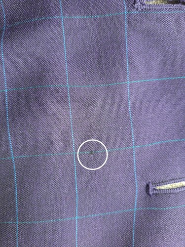 Casual Corner By Stirling Cooper, Vintage,Long Sleeve ,Purple Check Blazer - Picture 10 of 10
