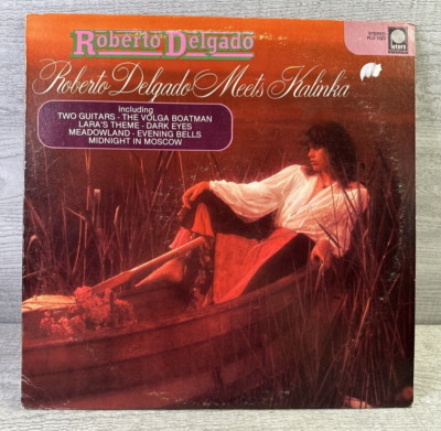 1979 ROBERT DELGADO MEETS KALLINKA LP Peters International Records 12'' Vinyl