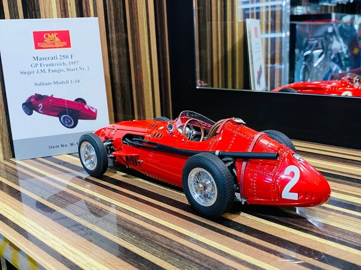 CMC Maserati 250 F GP Frankreich 1957, Winner JM. Fangio #2 CMC Maserati 250 F GP Frankreich 1957, Winner JM. Fangio #2