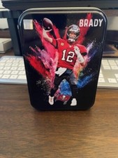 Tom Brady PRIZM COLOR BLAST COLLECTORS TIN (Empty) Tampa Bay Buccaneers