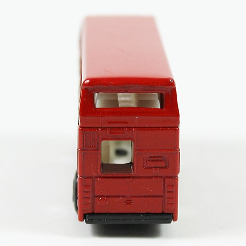 LEYLAND TITAN Matchbox England Double Decker Bus 1981 Red - Picture 4 of 6