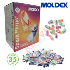 Moldex Soft Foam Earplugs - Moldex Spark Plugs 7800 Ear plugs - SNR : 35dB