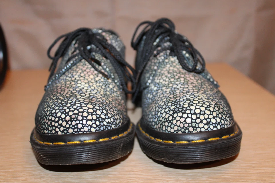 DR MARTENS женщин 1461 Оксфорд скат в горошек Великобритании 3 США 5 сделано в Англии - Изображение 2 из 4