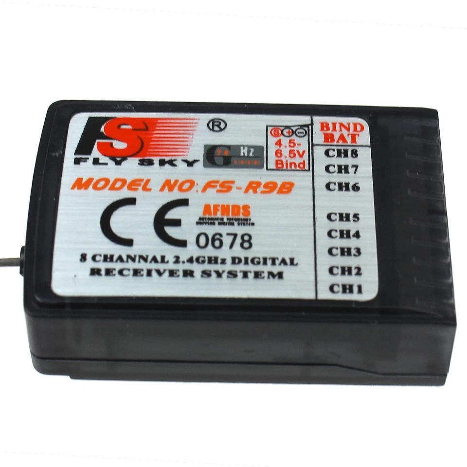 RX-Empfänger RC FlySKY Upgrade-Sender für FS 2.4G 8ch FS-R8B FS-TH9X - Bild 4 von 4