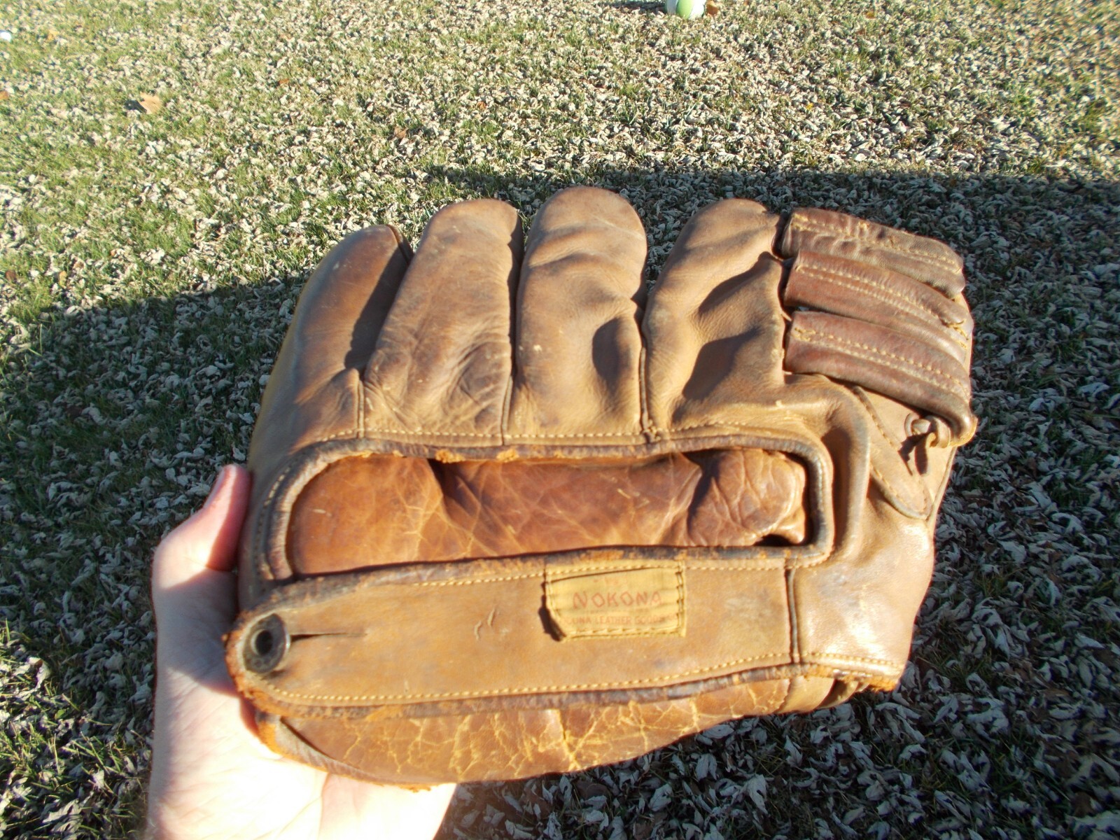 Vintage Nokona Leather Works Baseball Glove eBay
