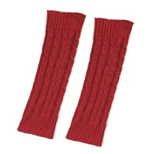 Wrapables Women's Cable Knit Leg Warmers