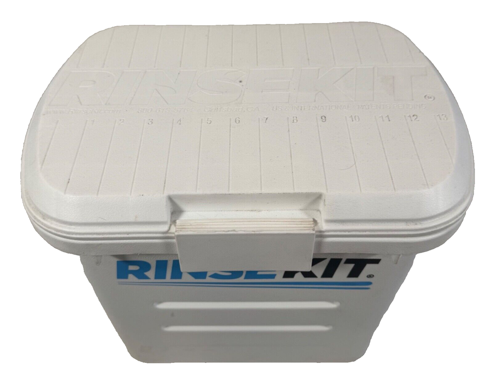 RinseKit Pressurized Portable Outdoor Shower 2 Gallons * FOR PARTS OR